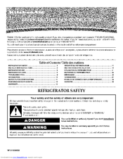 KitchenAid KSRS25RVBL03 User Instructions