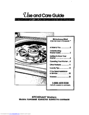 KitchenAid KAWE578B Use And Care Manual