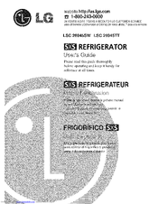 LG LSC26945TT User Manual