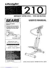 LIFESTYLER 831.285740 User Manual