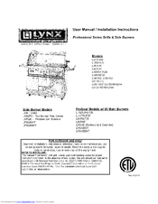 Lynx L42 User's Manual & Installation Instructions