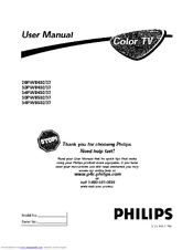 Philips 30PW8502137 User m User Manual
