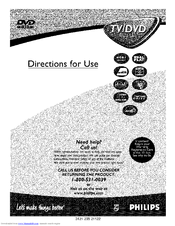 Philips 27DV693R37A Directions For Use Manual