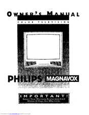 Philips Magnavox TS2754C1 Owner's Manual