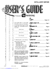 Maytag PYE4558AYW User Manual