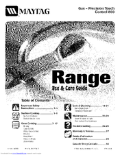 Maytag MGR5875QDS1 Use & Care Manual
