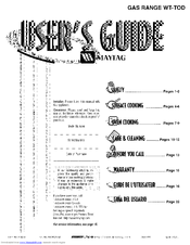 Maytag MGR4411BDW User Manual