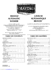 Maytag MVWB300WQ2 Use & Care Manual