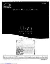 Maytag MAH7500 User Manual