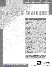 Maytag Jetclean MDB6650 User Manual
