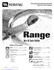 Maytag MER5875QAS Use & Care Manual