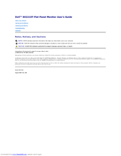 Dell D2201 User Manual