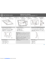 Dell E2011H Setup Manual