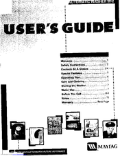 Maytag LAT1916 User Manual