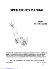 Mtd 580 Series Operator's Manual