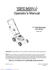 MTD 12A-445E755 Operator's Manual