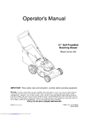 MTD 12A-569K730 Operator's Manual
