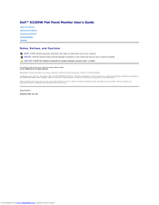 Dell S2209WFP User Manual