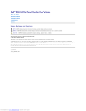 Dell SX2210WFP User Manual