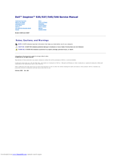 Dell Inspiron 545 Service Manual