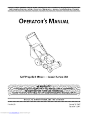 MTD 12A-569Q795 Operator's Manual