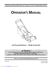 MTD 12A-466Q095 Operator's Manual