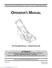 MTD 12A-569Q001 Operator's Manual
