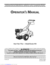 MTD 21AA412A000 Operator's Manual