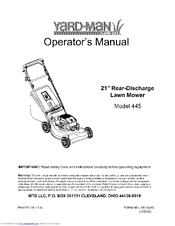 Yard-Man 445 Operator's Manual