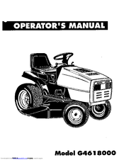 Murray G4618000 Operator's Manual