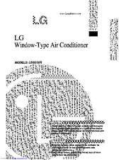 LG LB8000R Owner's Manual