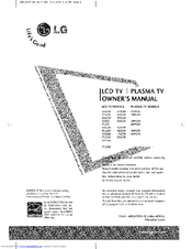 LG 37LGS0 Owner's Manual
