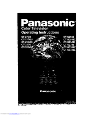 Panasonic CT-32G6U Manual