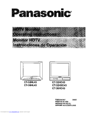 Panasonic CT-32HXC43 Manual