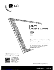 LG 47LG20 Owner's Manual