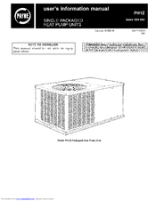 Payne PH1Z Series User's Information Manual