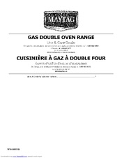 MAYTAG MGT8655XW02 Use & Care Manual