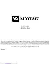 MAYTAG MGD5801TW0 Use & Care Manual