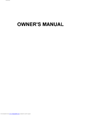 MAYTAG MD9806 Owner's Manual