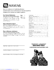 MAYTAG 23-11-2198N-009 User Manual