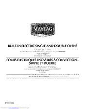 MAYTAG MEW9530AB00 Use & Care Manual