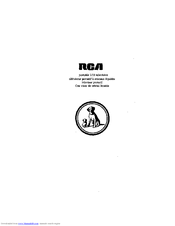 RCA L2200BC Manual