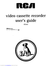 RCA VR342 User Manual