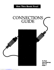 RCA PS27108 Connection Manual