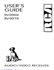 RCA RV-9978 User Manual