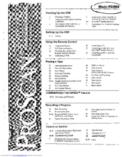 ProScan PSVR64 Owner's Manual