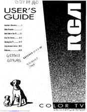 RCA G27347 User Manual