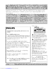 Philips 50PF7220A/37 Owner's Manual