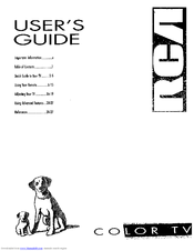 RCA G27692 User Manual