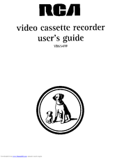 RCA VR654HF User Manual